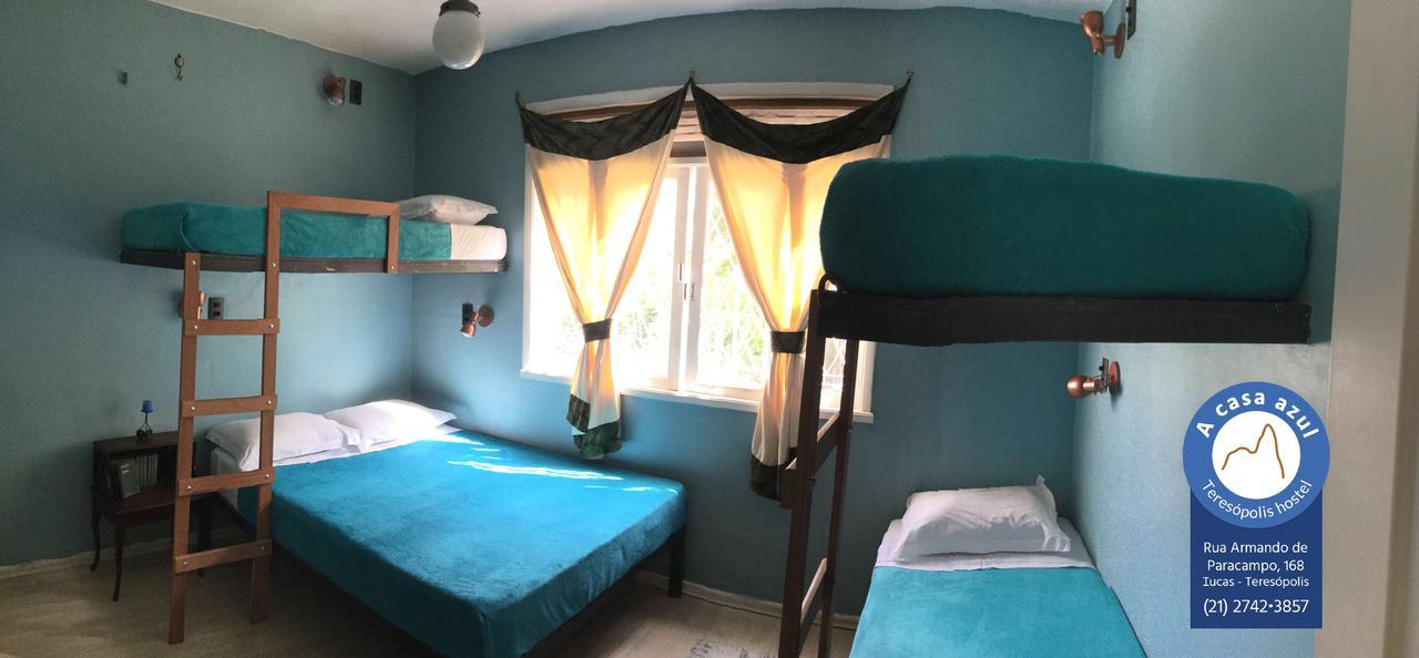 A Casa Azul Hostel เตเรซอโปลิส ภายนอก รูปภาพ